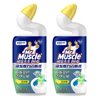 MR MUSCLE 威猛先生 DAILY马桶清洁剂家庭用除垢去污渍清洁尿垢 500g*2瓶