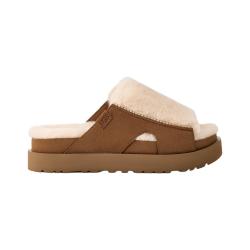 UGG 秋季女士厚底懒人毛毛鞋1174551NCHS|自然白色/栗色38