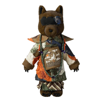 问童子 僵化中偶 腐化 高端创意设计布艺玩偶场景布置 僵化中偶 腐化