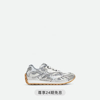 BOTTEGA VENETA BV 早春Orbit运动鞋bv鞋德训鞋鞋礼 银色/白色/光纤白 36