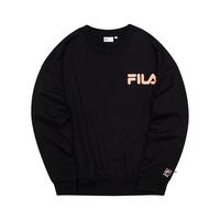 FILA 斐乐 FUSION 中性运动卫衣 T11U038205F-BK 黑色 XS
