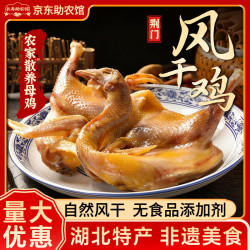 楚腊乡 湖北荆门十里铺风干鸡母鸡1只 600g-700g