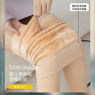 傲寒光腿秋冬裸感女肉色双层加厚自然丝袜打底裤薄款裤袜