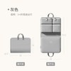 七合一旅行收纳袋便携式整理包衣物内衣裤袋出差行李必备 灰色【七合一/带手提/可悬挂】