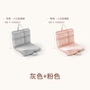 七合一旅行收纳袋便携式整理包衣物内衣裤袋出差行李必备 2.0升级压缩款✅粉色+灰色【2个混色装】【可压缩/挂靠行李箱】