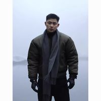 JY GTAL美式飞行棉服加厚夹克秋冬保暖显壮硬汉廓形夹棉教练外套
