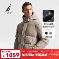 NAUTICA 男士防泼水羽绒服 JO4407