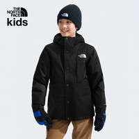 北面 童装North Down儿童外套羽绒三合一冲锋衣两件套|88V1 JK3/宇宙黑 160 (XL) （160/76）