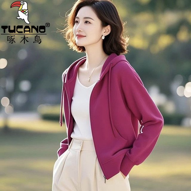 啄木鸟 女士连帽卫衣