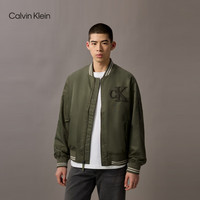 Calvin KleinCK Jeans25秋季新款男士复古美式学院风绒面字母棒球服夹克外套