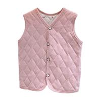 顶瓜瓜校服秋冬季女童内搭棉袄内胆儿童加厚保暖衣马甲夹背心