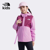 北面 童装男女童冲锋衣儿童外套Antora防水户外25年|8A48&8A49 6FI/粉色（女童） 120 (XS) （120/60）