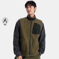 Gap 男女装秋冬款防静电远红外发热摇粒绒马甲外套637667