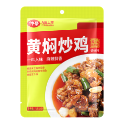 仲景 黄焖炒鸡 黄焖鸡黄焖排骨黄焖鱼预制菜 炒菜调味酱料 150g×1包
