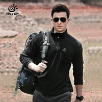 探拓 男子抓绒衣 MZRY033 黑色 S