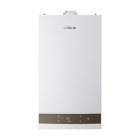 杰晟一级能效冷凝式壁挂炉全预混天燃气采暖炉省气锅炉家用地暖热水器洗浴供暖两用地暖锅炉 冷凝式 冷凝式变革者系列28KW≤200㎡