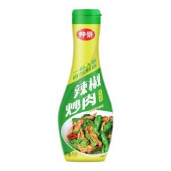 仲景 家常小炒酱辣椒炒肉青椒肉丝爆炒酱炒肉炒菜预制菜调味酱料挤挤装 450g
