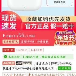 OPPO Enco R4 蓝牙耳机