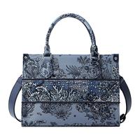 Fion/菲安妮巧锦新中式托特包女包大容量轻奢通勤单肩手提包