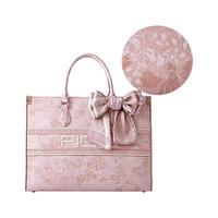 Fion/菲安妮巧锦新中式托特包女包大容量轻奢通勤单肩手提包