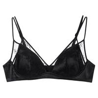 ubras千金蕾丝双肩带内衣法式缎面性感纯欲轻薄无钢圈文胸罩