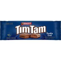 雅乐思（TIM TAM）澳大利亚巧克力夹心饼干食品早餐儿童休闲小零食美食大礼包 【1袋】双涂层巧克力味200g