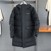 Columbia 2025秋冬新品户外男金点热能700蓬长款休闲保暖羽绒服