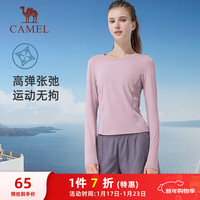 骆驼 女款针织长袖T恤 Y24CA4L0636