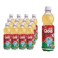 美汁源酷儿Qoo果汁果味饮料橙汁含维生素C苹果味450ml*12瓶整箱装 苹果味450mlx12瓶