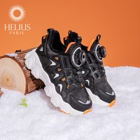 法国赫利俄斯童鞋27-30码冬款加绒运动鞋男女中小幼儿跑步鞋