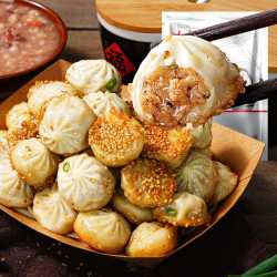 大希地 拇指生煎包 500g 方便食品（44元任选5件）