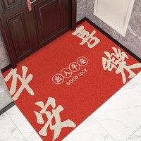 艾格辰 红色丝圈防滑地垫