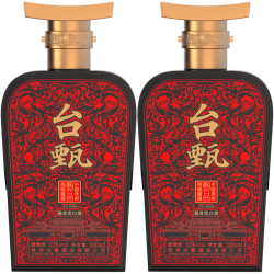 台甄 2023年灌装贵州酱香白酒53度纯粮佳酿高粱老酒保价甄·叁拾保价 53%vol 500mL 2瓶