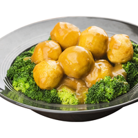 咖喱鱼蛋纯肉潮汕特产香港式711咖喱鱼蛋新鲜火锅食材