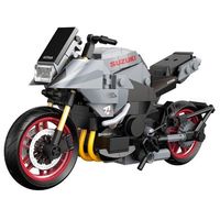 CaDA 咔搭 C62052 铃木KATANA摩托车 永恒的妖刀 1:12