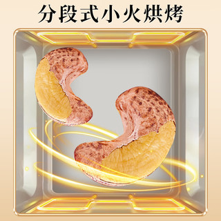 牧果人越南盐焗A180特大紫皮带衣腰果500g罐装炭烧零食新货每日坚果年货 夏威夷果500g+腰果500g