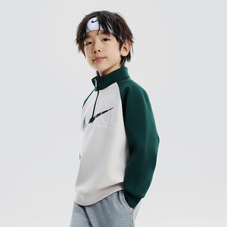 NIKE3BRAND 耐克男女童插肩袖卫衣2026新年红色拜年服儿童舒适上衣