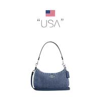  COACH/蔻驰 牛仔布 女士单肩斜挎手提包