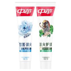中华牙膏 清火护龈牙膏改善牙龈红肿出血清新口气130g