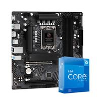 华擎 B760M HDV/M.2 D4 主板 Intel i5 12600KF 板U套装