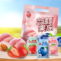 蜡笔小新 1.1kg蒟蒻果冻乳酸菌0脂肪魔芋儿童果冻零食f 蒟蒻果冻