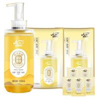 纳爱斯硫磺液体香皂抑菌除螨硫磺大瓶沐浴露男女清洁洗头洗澡洁面