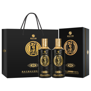 今日必买：习酒 经典黑金 年货送礼 酱香型白酒  53度 500ml*2瓶