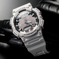 CASIO 运动AQ-S810运动防水潮流电子小黑表