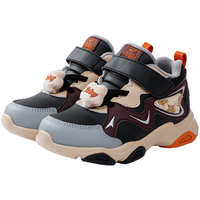 江博士（DR·KONG）学步鞋运动鞋冬季男女童加绒保暖儿童鞋2B14A4019CM黑/卡其26码