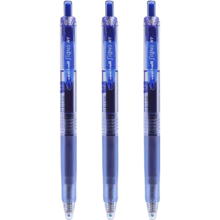 uni 三菱（三菱铅笔 uni）UMN-105中性笔按动式signo签字笔办公水笔考试用笔