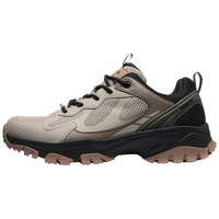 探路者户外徒步鞋男耐磨轻量防水防滑透气登山鞋女全地形运动鞋子 【男款】卡其棕| B款 45