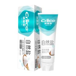 雕牌 纳爱斯自然盐白牙膏120g清新口气清洁口腔去除牙渍牙垢