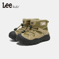 LEE KIDS 男女童加绒防滑雪地靴