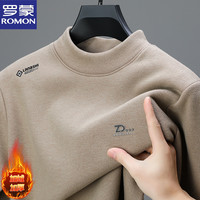 罗蒙 男士加绒长袖卫衣 秋冬季防寒上衣